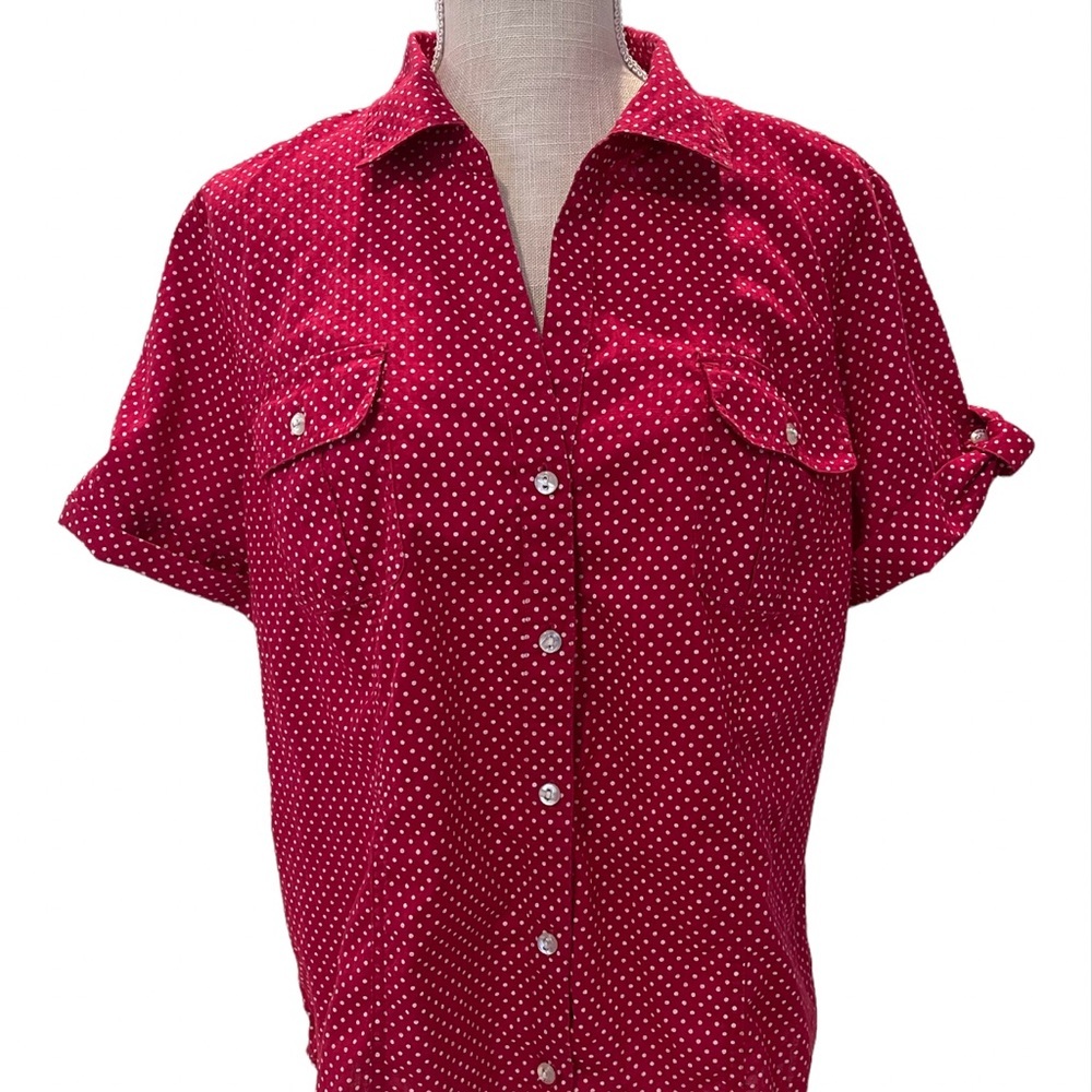 Karen Scott Blouse - Picture 1 of 5